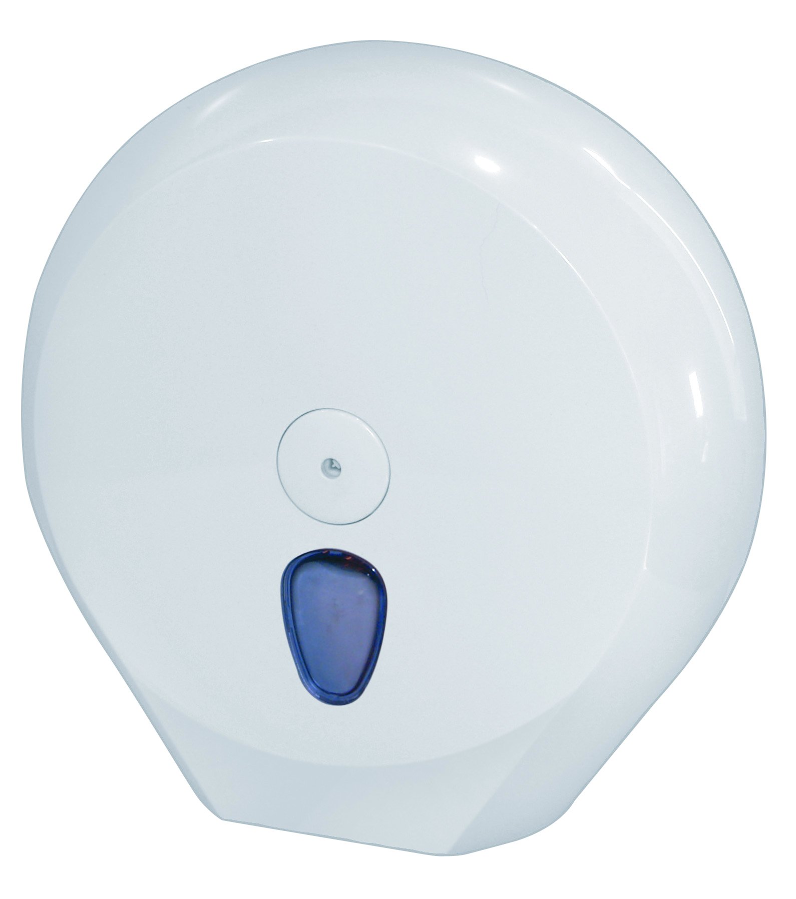 SYR X0198202 Jumbo Maxi rotolo carta igienica dispenser in plastica ABS, 335 mm altezza x 335 mm larghezza x 128 mm profondità, bianco