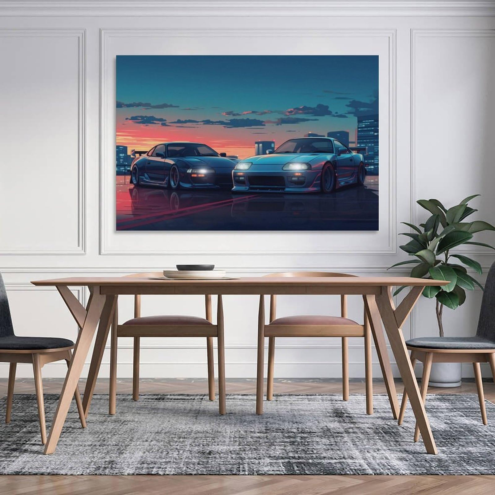 Amazon.com: Anime Japanese Jdm Sport Car S13 Mk4 Car Posters for