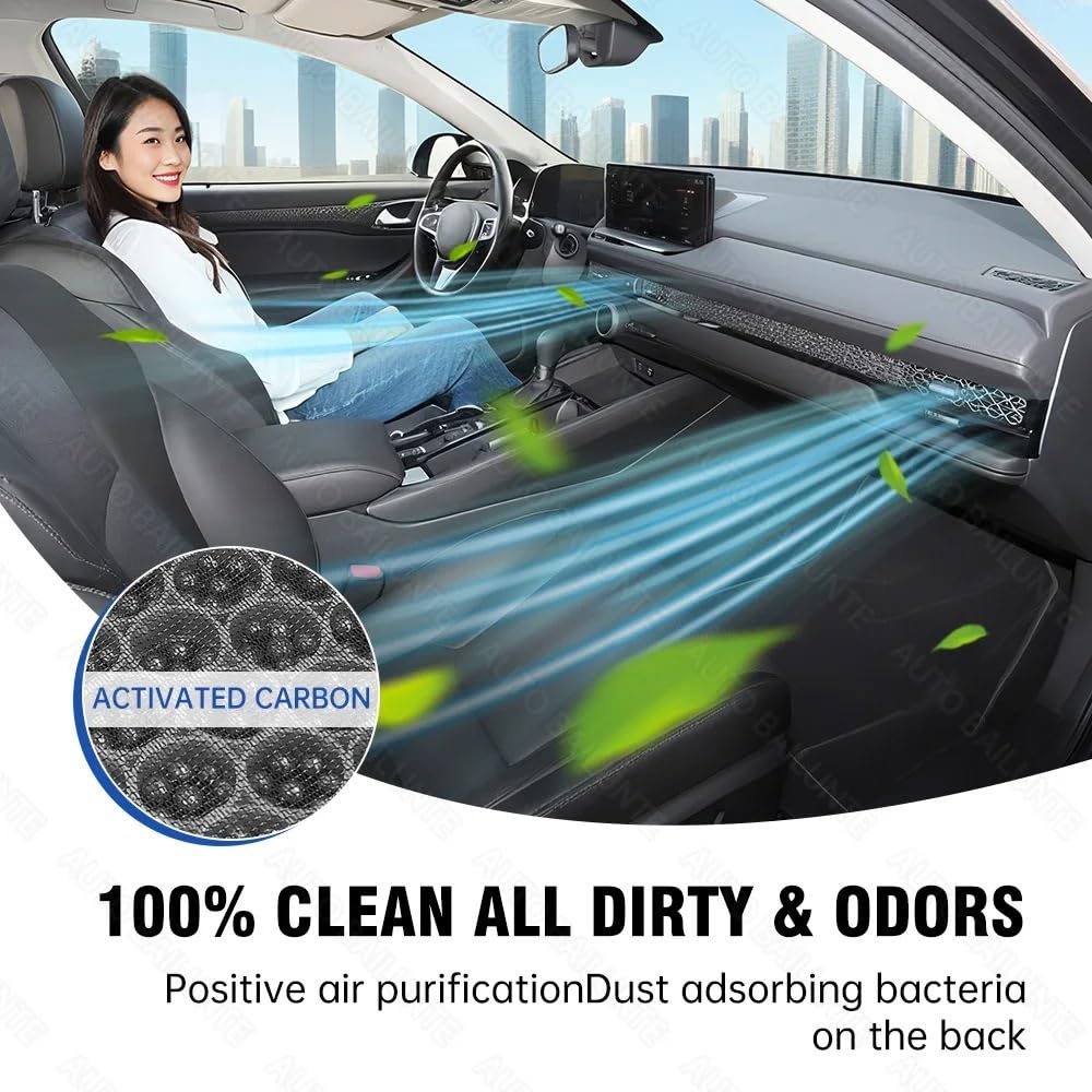 Filtro de cabina Reemplazo De Filtro De Aire Para Automóvil Compatible Con Honda Accord Civic CR-V CR-Z Compatible Con HR-V Compatible Con Insight 2010-2024 Filtro de aire(Civic 2016-2024)