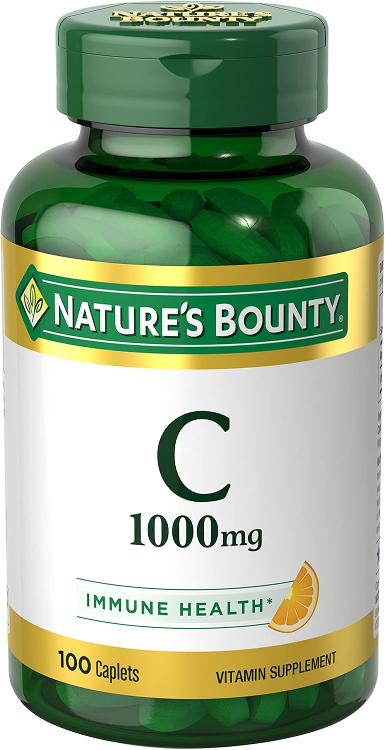 Nature’s Bounty Vitamin C 1000mg, Immune Support Supplement, Powerful Antioxidant