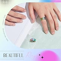 Vista 4 de Hicarer 2 piezas de herramientas de apertura de anillo de salto, herramientas de apertura de anillo de salto de acero inoxidable, abridor de anillo