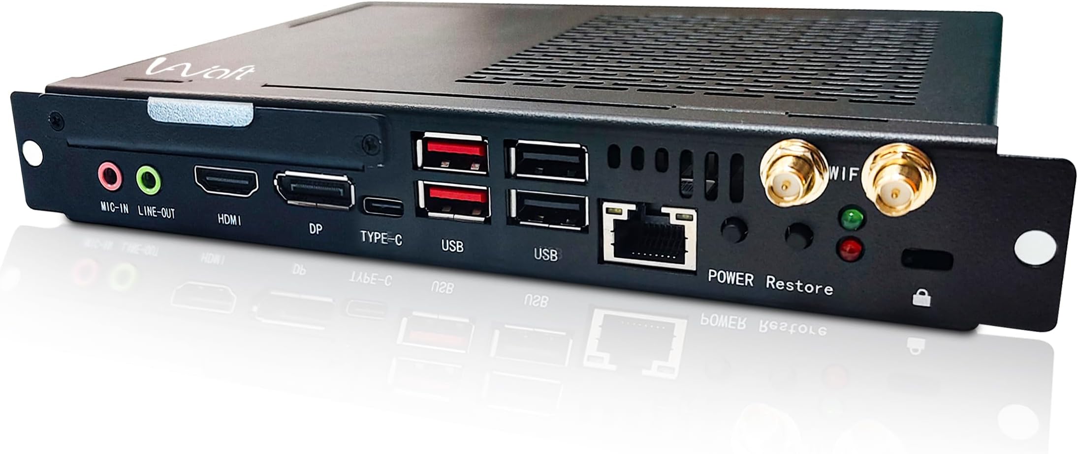 AIWaft SRX900 OPS Open Pluggable Specification 8GB RAM 256GB SSD i5 10th/11th/i7 11th Gen Processor, HD Graphics, Advanced Touch, 3840 x 2160 @60Hz, Compitable for All Interactive Flat Panel Displays