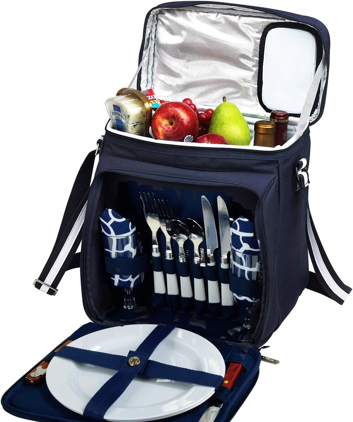 Picnic at Ascot Insulated Picnic Basket/Cooler Fully
