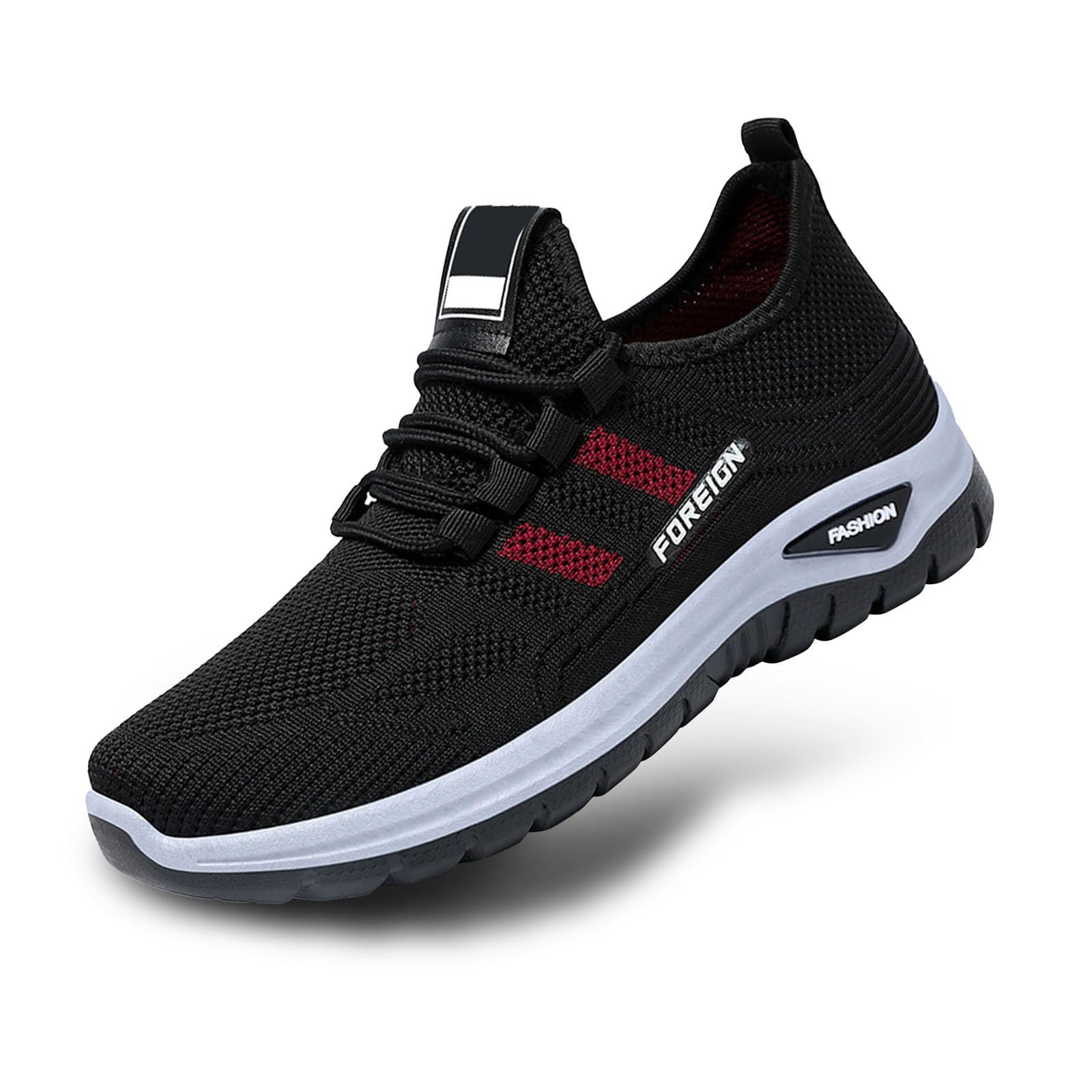 Baskets pour femme - Légères et confortables - Ergonomiques - Antidérapantes - Respirantes - Chaussures de sport plates