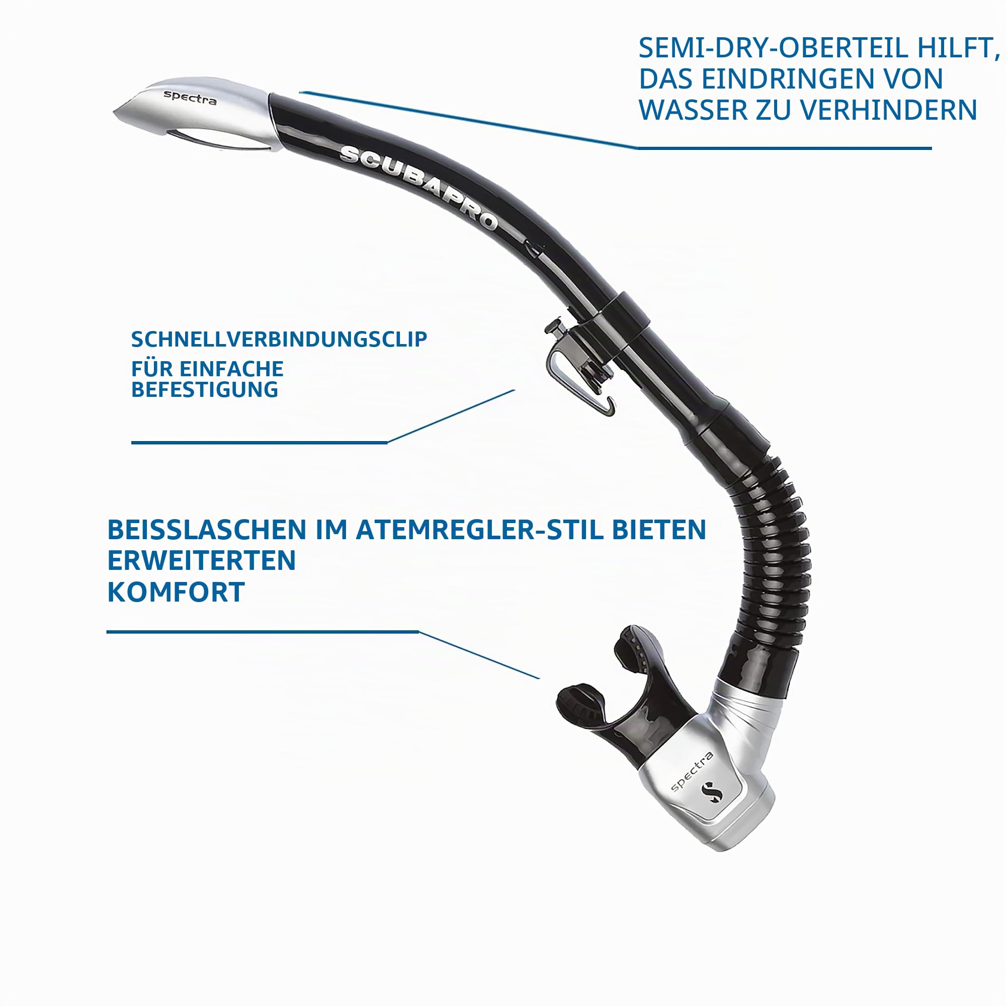 Uwatec Scubapro Spectra Schnorchel