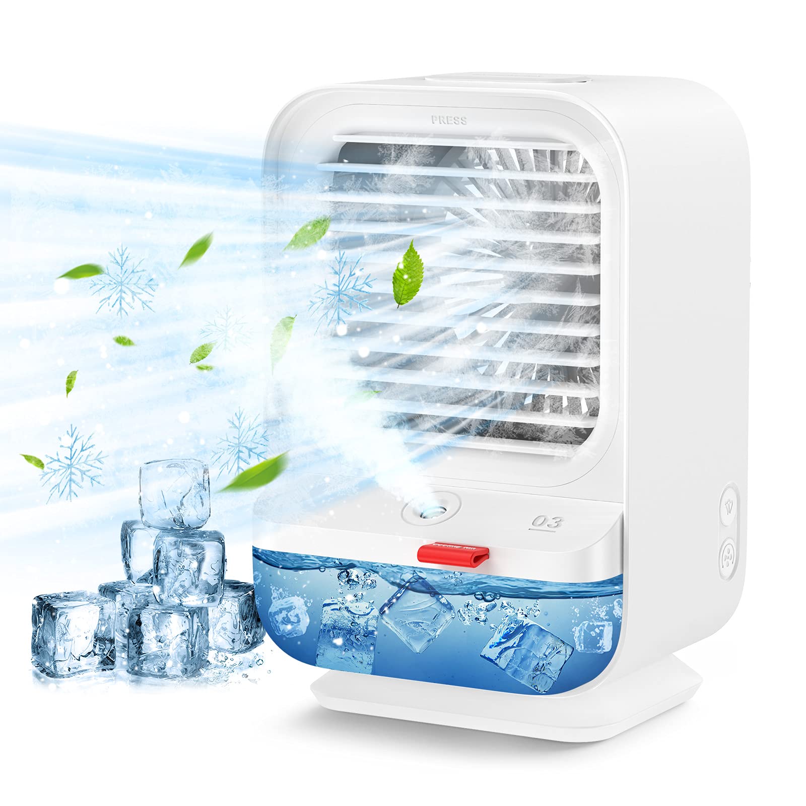 Buy Sholov Portable Air Conditioner Fan Mini Personal Evaporative Air