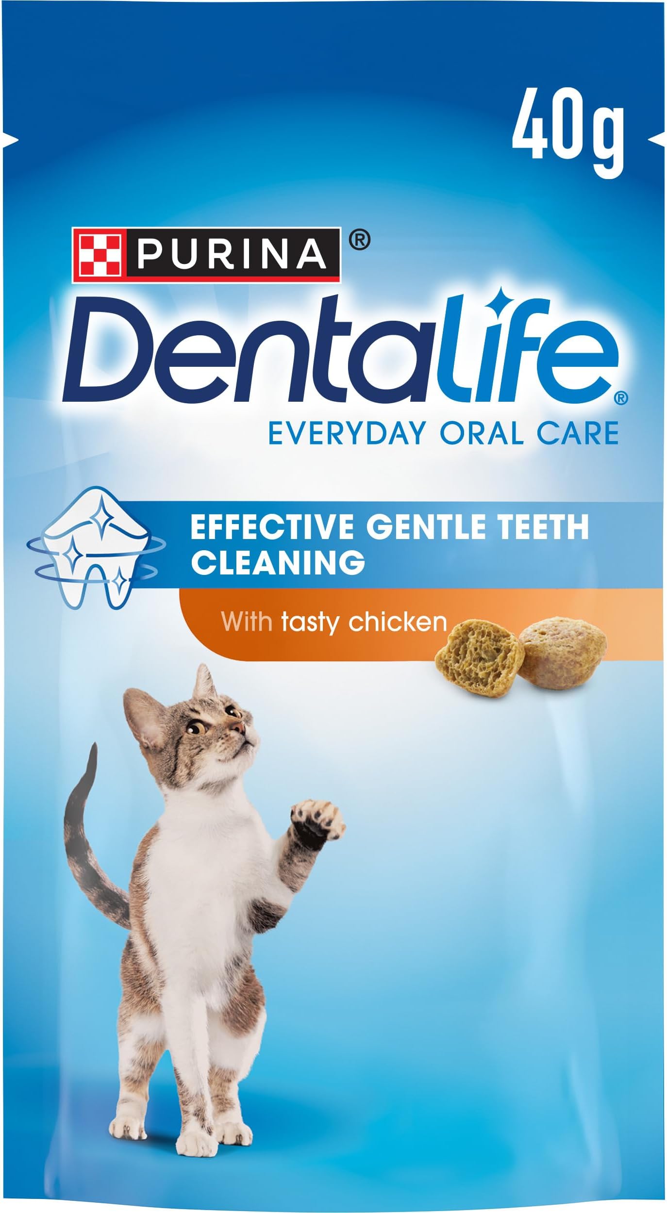 Dental Chicken Cat Treats 40g (Pack of 8)