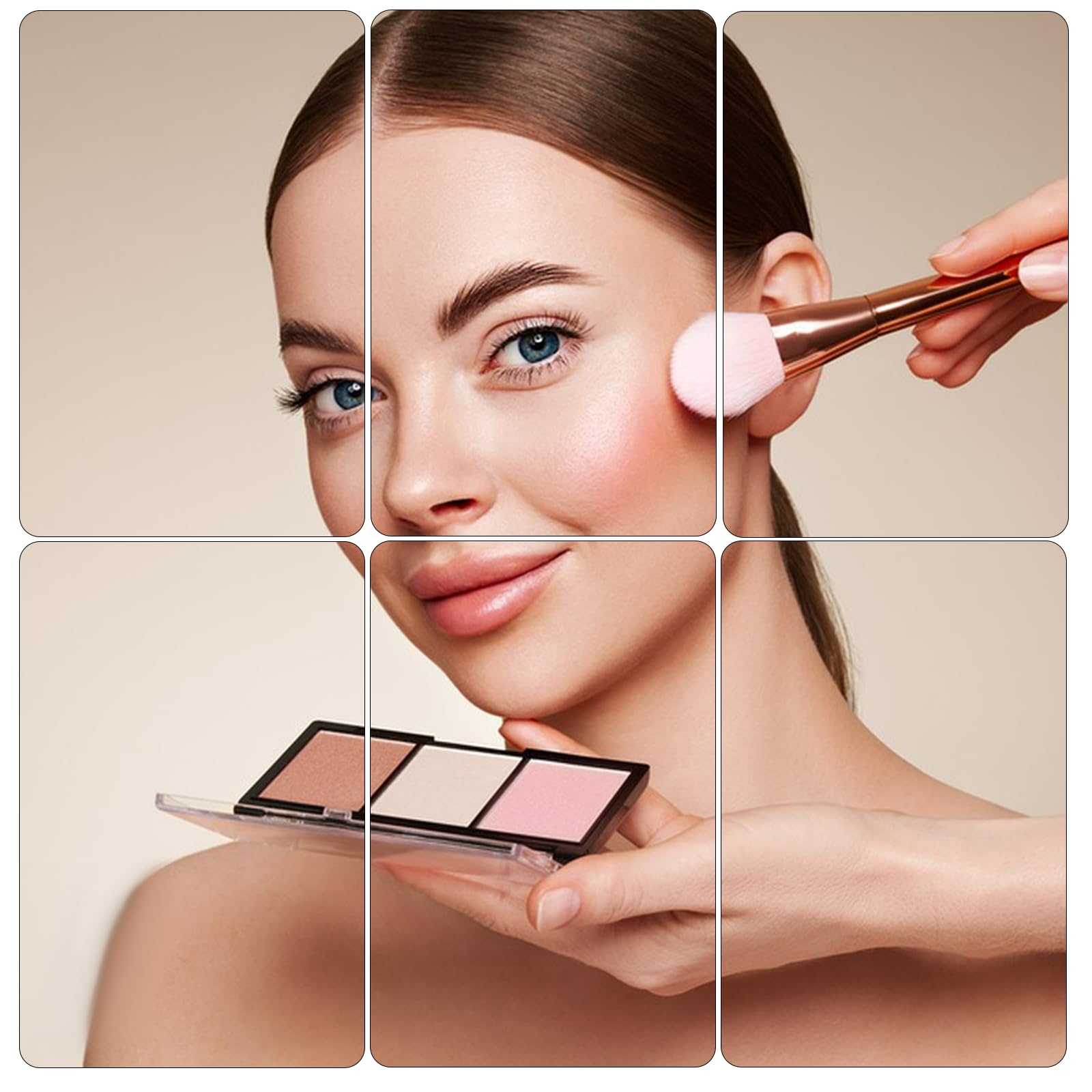 10 Pcs Rectangular Wall Mirrors Shatter Proof Plastic Mirror 4 x 6 Inch Acrylic Mirror Tiles for Wall Decor Round Corners Rectangular Mirrors Tiles for Bathroom Home Art Craft