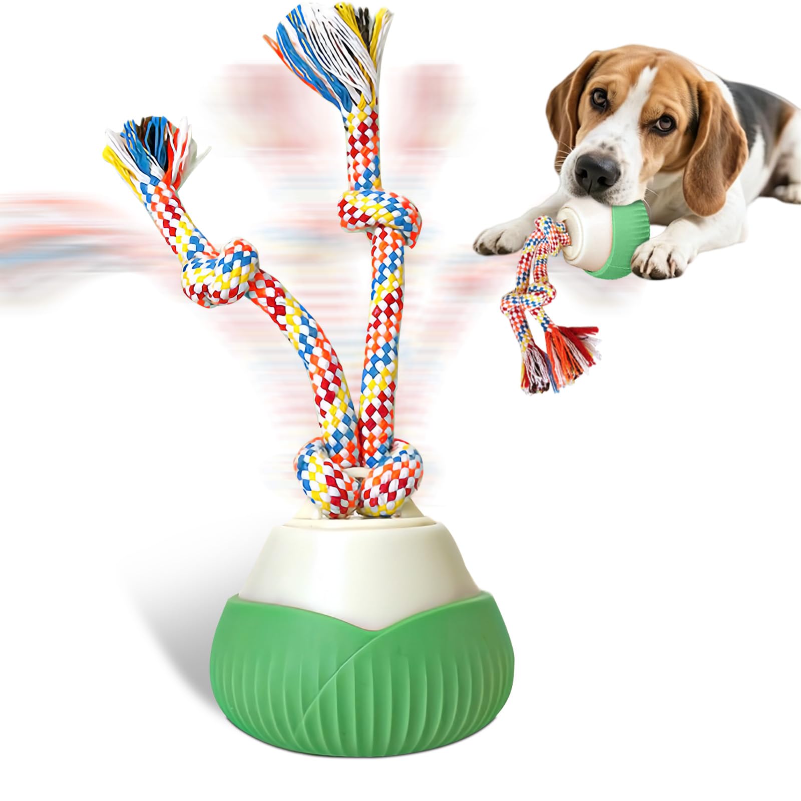 Supore Interactive Dog Toys Ball with Sound Recording Function, Moving Dog Toy for Small and Large Dogs, Chase Buddy Dog Birthday Toy with Bird Call for Relieving Boredom, Attracting Pet’s Attention