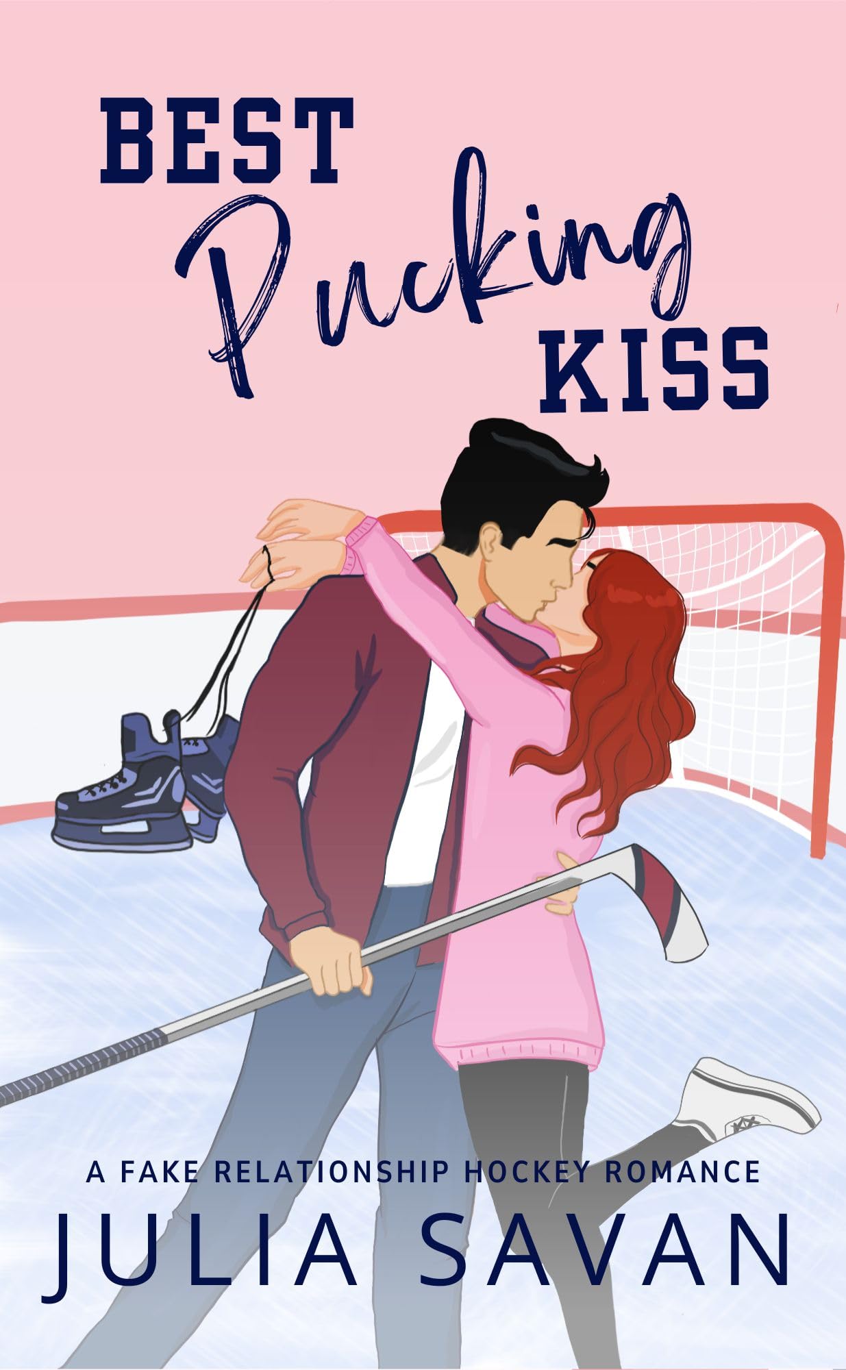 Best Pucking Kiss: A Fake Relationship Hockey Romance