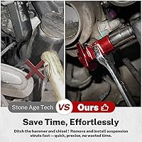 Vista 2 de BILITOOLS Herramienta de compresor de resorte con herramienta universal para esparcidores de puntal