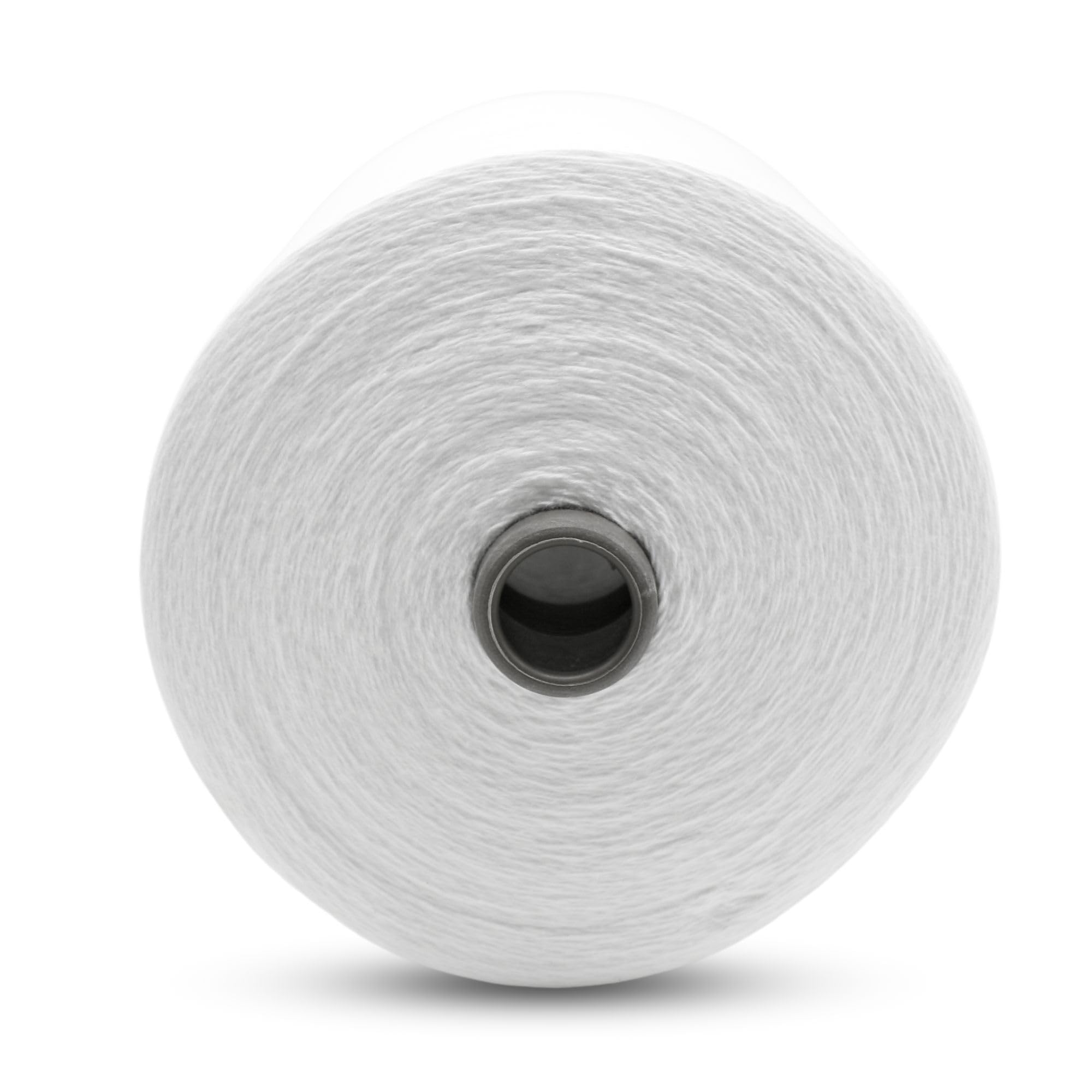 DOJA Barcelona | Bobina para Coser Sacos | 12S/20S 4 Hilos de Coser Maquina de Coser Saco | Bobina 25500m | Blanco | 5kg | Bobina de Hilo Poliester, Alta Resistencia para Maquinas Industriales