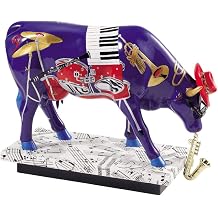 CowParade In The Mood Museum Edition - Art Figurine - Figurine - Hanging Sculpture - Office, Living Room