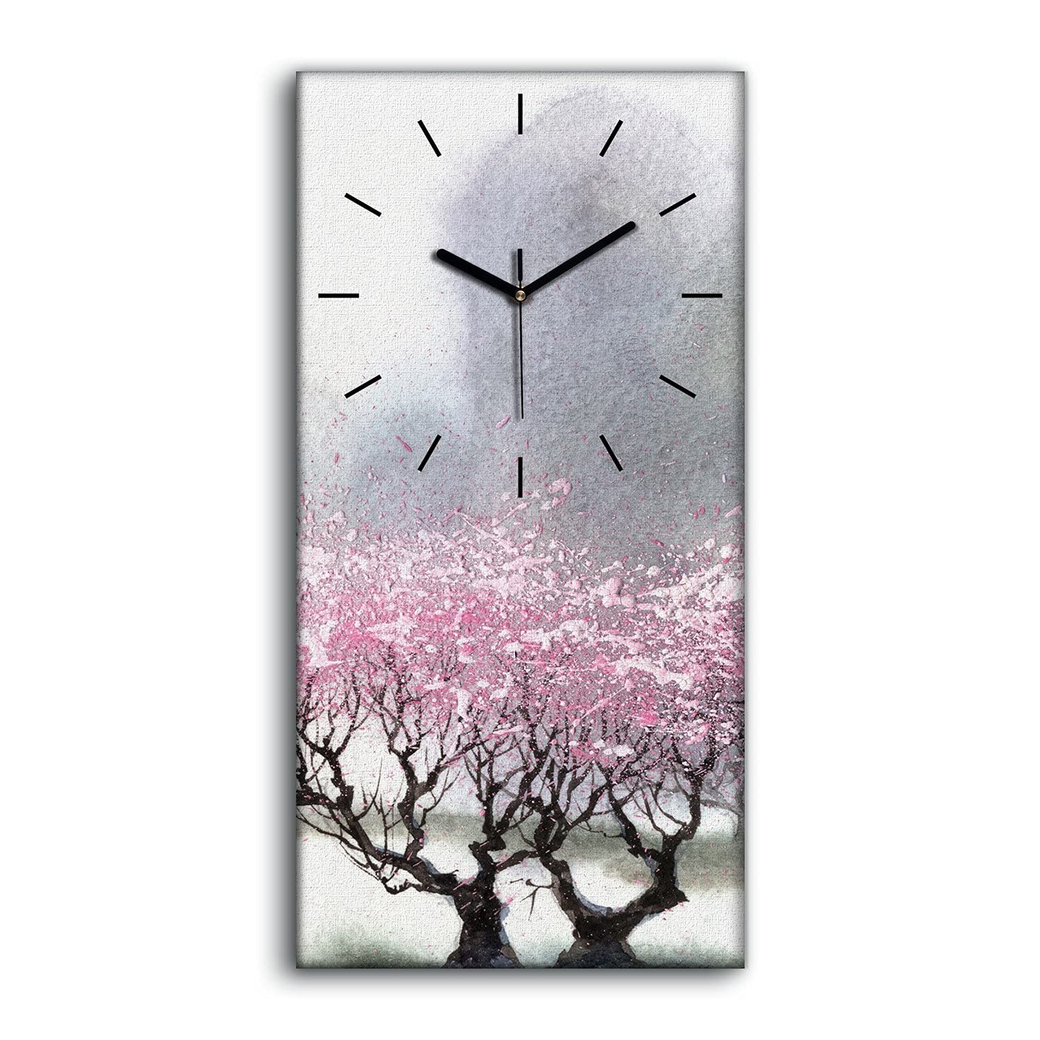 Horloge sur Toile pour salon et chambre moderne Coloray decoration murale nature