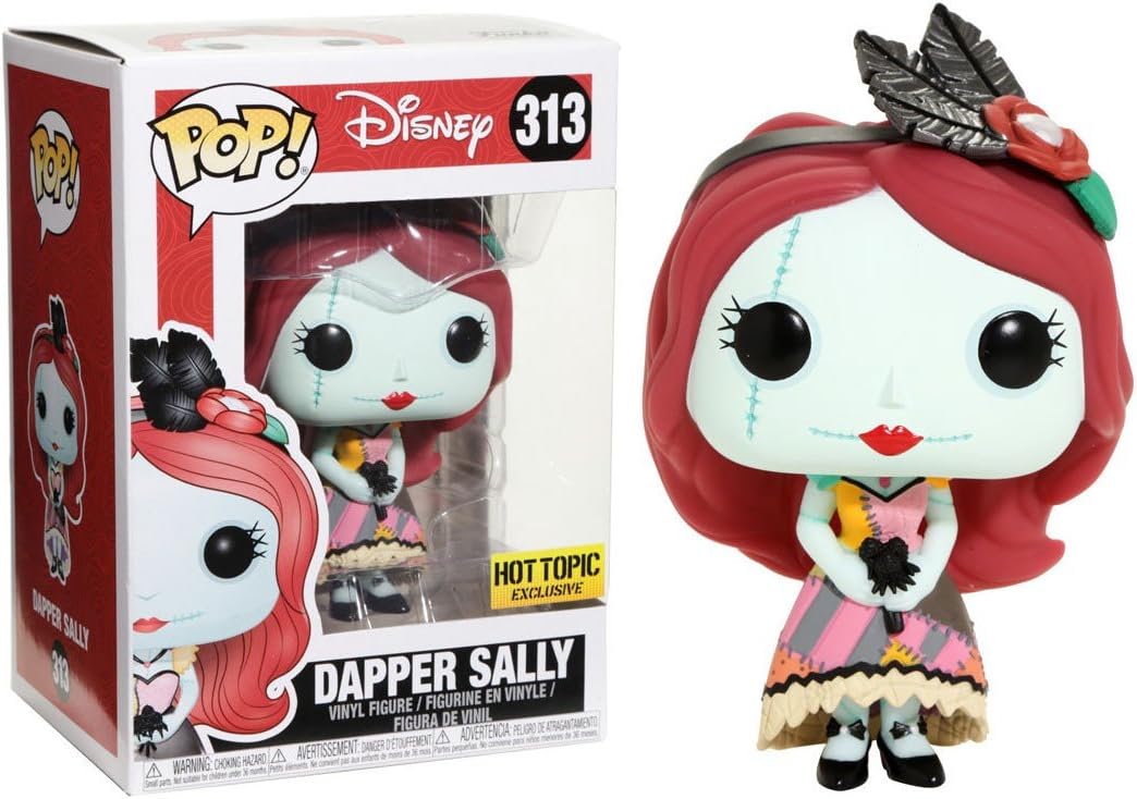 Funko - Disney Nightmare Before Christmas-Dapper Sally Figurine, Multicoloured, 14482