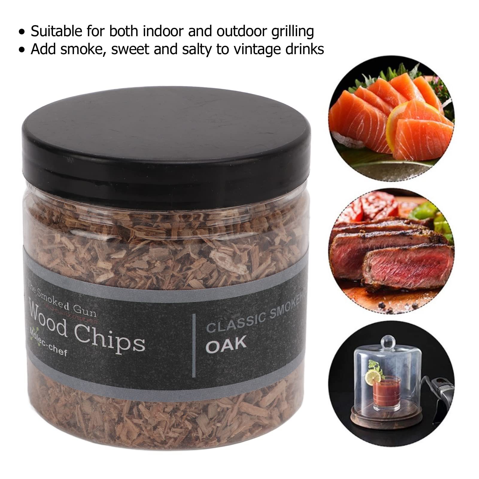 Cocktail Raucher Holzspommes Pellets Rauchen Kiefern Sägemehl für spezielle Geschmacksfutter Kochen