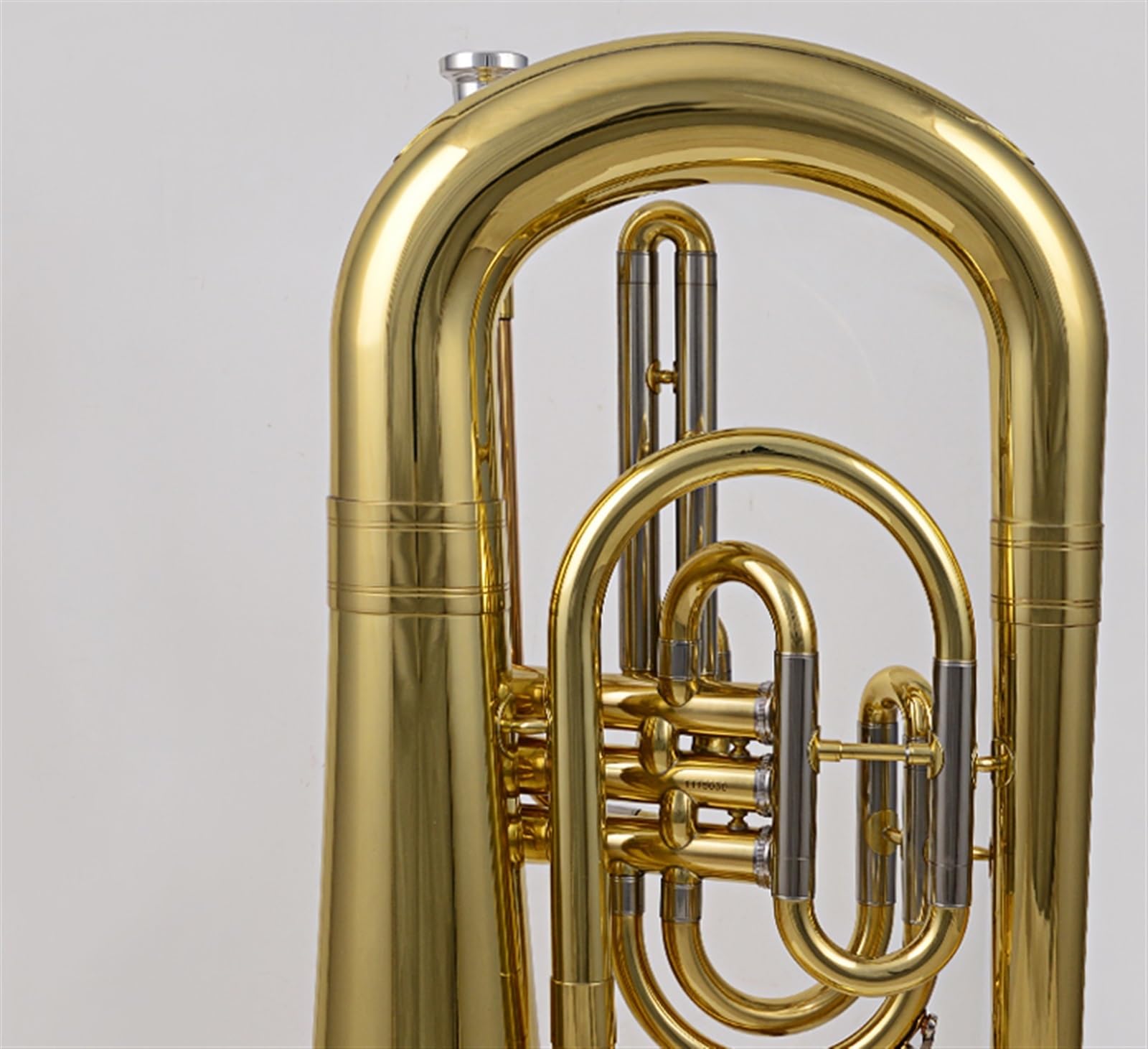 Professionelles euphonium Instrument Muzyczny Marszowy Eufonium B Płaska Mosiężna Trąbka