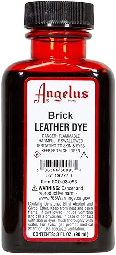 Miniatura 24 de Angelus Tinte para cuero, 3 onzas, bronceado militar