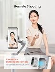Hohem iSteady X3 SE Stabilisateur Gimbal pour iPhone, 3-Axis Téléphone pliable Gimbal pour Smartphone, Suivi d'objets, Télécommande & Tripod, Stabilisateur de téléphone pour l'enregistrement vidéo, stabilisateur Vlog, YouTube