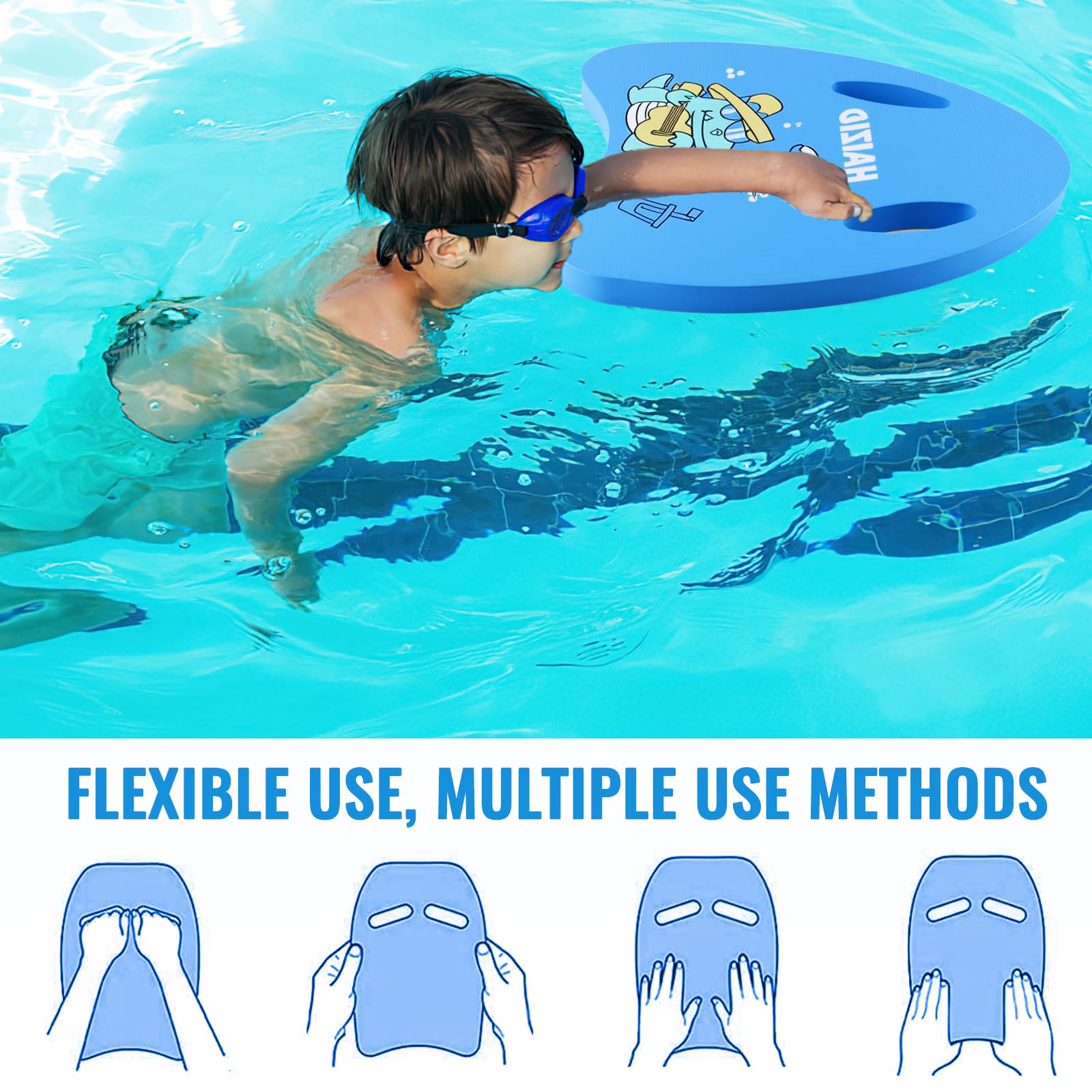 CIYIN Tabla de Natación para Niños EVA Kickboard Flotabilidad Equipo de Piscina