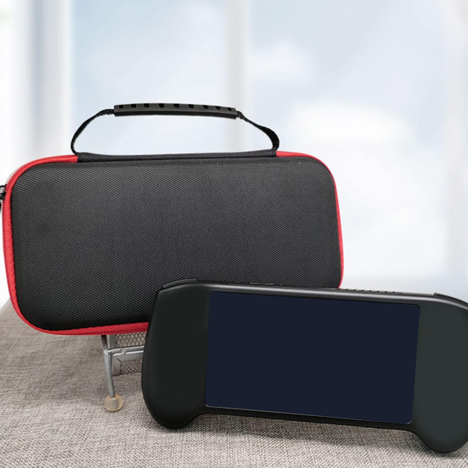 RG556 RG557 Handheld Console Travel z Wygodnym Uchwytem, ​​przenośna Twarda Torba do Przenoszenia do Gry, materiał Nylonowy