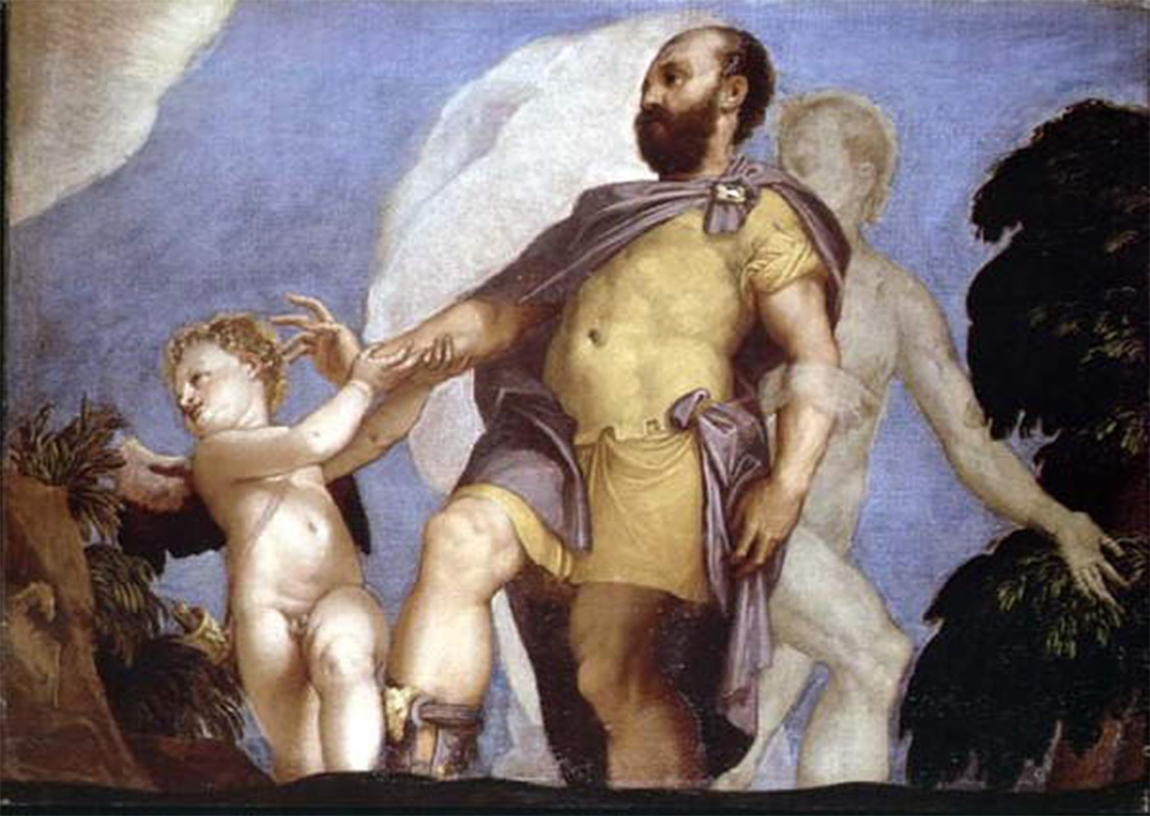 SERENDIPITP Retro Picture Poster Wall Art Pictures Painting an Allegorical Subject by Veronese Wall Art Canvas Print for Wall Decor 60x90cm