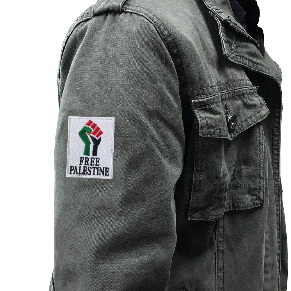 Toppa ricamata con bandiera israeliana, per uniforme militare israeliana, toppa nazionale per vestiti e cappelli