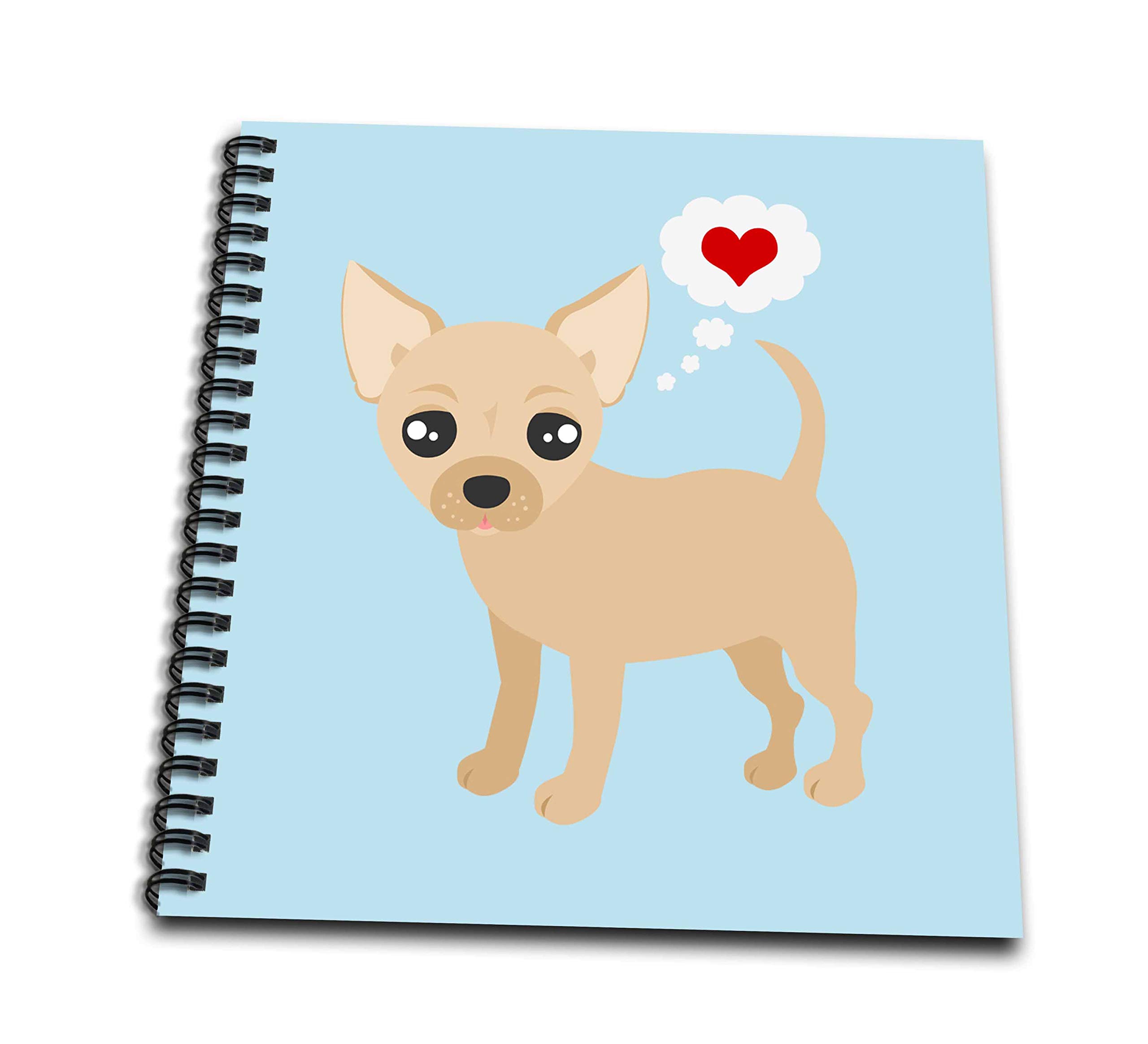Livre de souvenirs chihuahua 3dRose grand format 30,5 cm multicolore db_310679_2