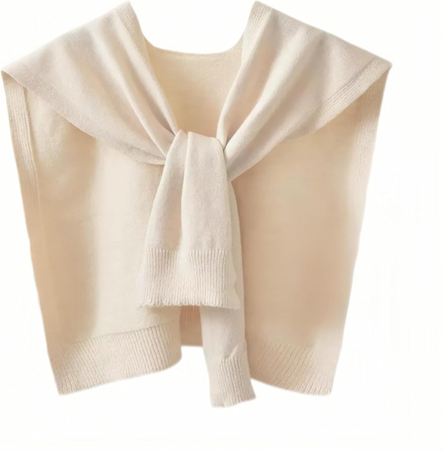 Geyoga Sweater Shawl Wraps for Women Sweater Knitted Knotted Shawls Travel Scarf Cape Shoulder Tops Blouses Fashion Wrap