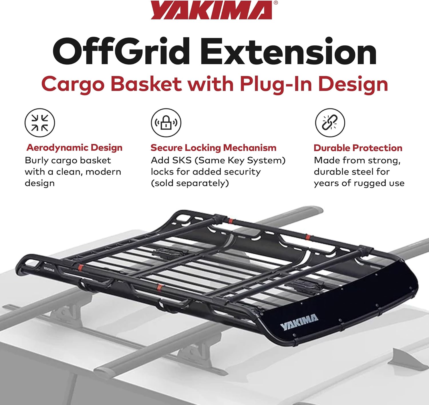 YAKIMA, OffGrid Extension for Cargo Basket, Medium