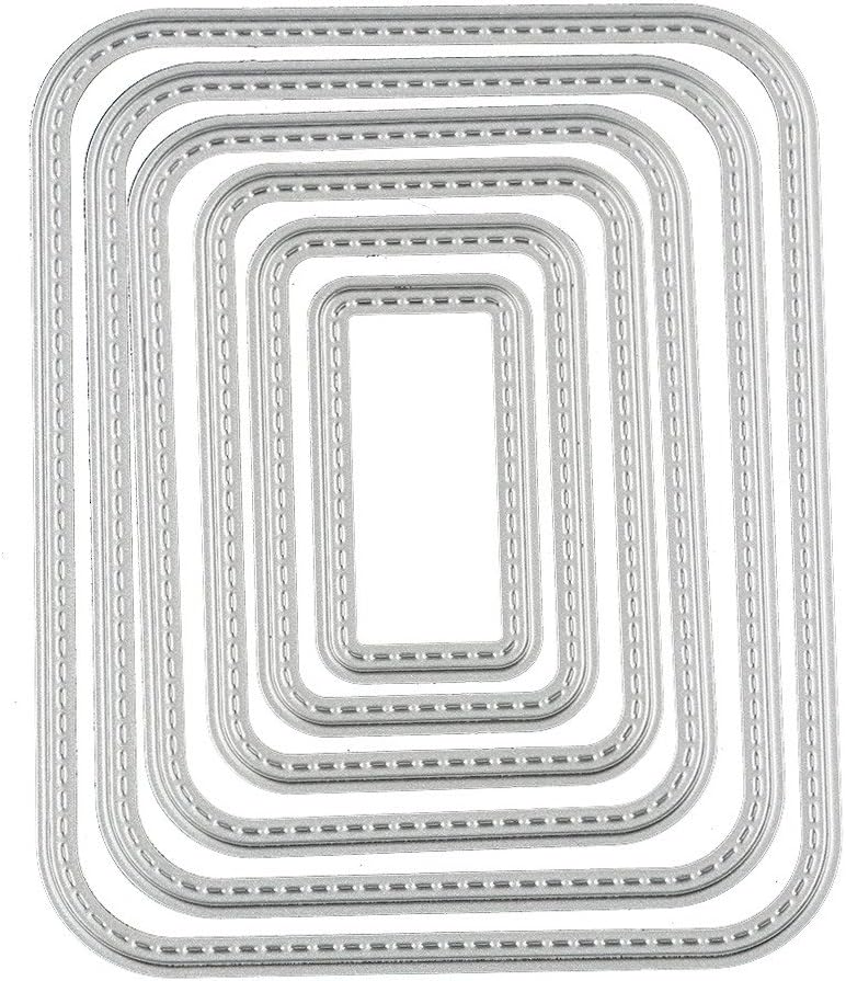 Qinpin Cutting Dies, DIY Cutting Dies Metal Embossing Stencil for Album Scrapbooking Paper Card Art Craft Decor,Free Delivery