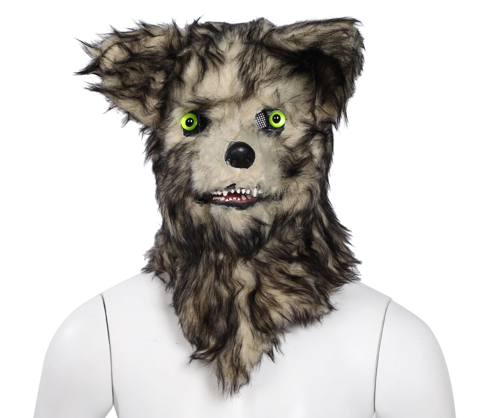 オオカミ　ウルフ　コスプレ Amazon | オオカミ 狼 アニマル マスク 口 連動 動く 可動式