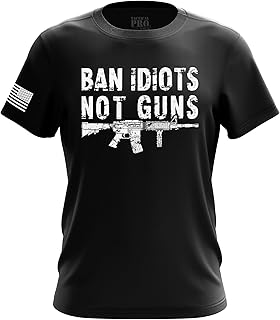 Pro-Gun Men’s T-Shirt, Lightweight Classic Fit Short Sleeve Shirt
