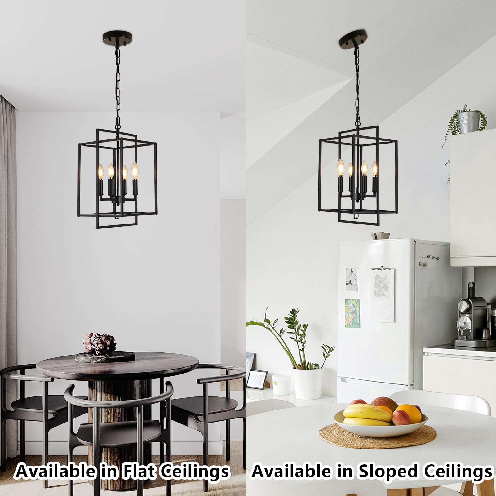 KMaiPem Modern Black Chandelier - Image 3
