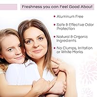 Vista 5 de Good for You Girls Desodorante natural sin aluminio para niños, preadolescentes, adolescentes, control de olores seguro y eficaz, roll-on