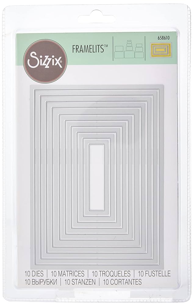 Sizzix Framelits Plus Die 19.05㎝×19.05㎝ Sizzix Framelits Plus Die 19.05㎝×19.05㎝