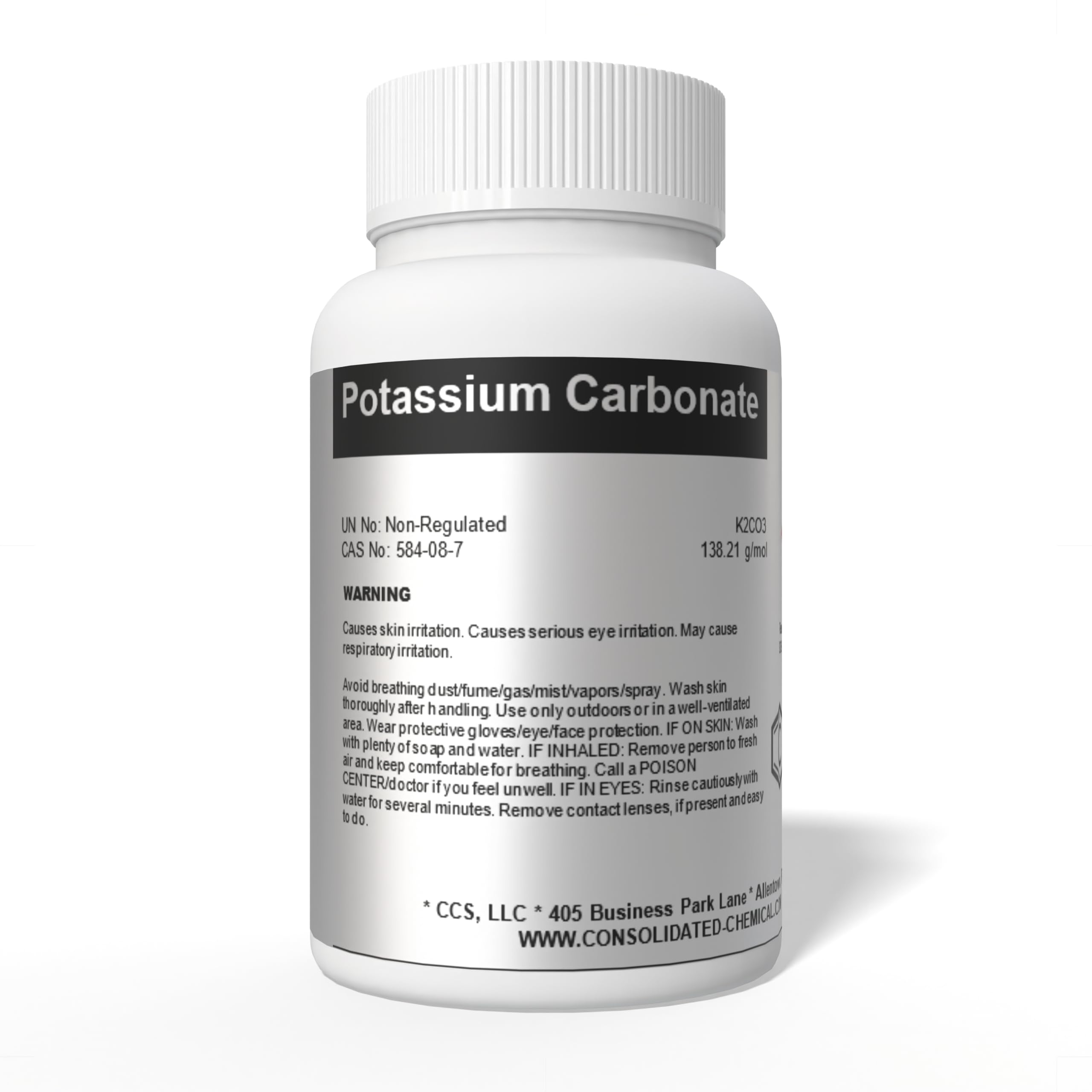 Potassium Carbonate 1kg (2.2lb) High Purity