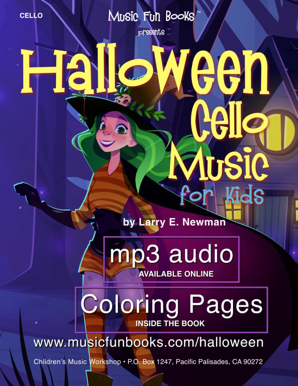 Halloween Cello Music for Kids: Easy to Intermediate Cello Sheet Music for a Spooky Trick or Treat Season and Happy Halloween (Halloween Music for Kids)(pack 2)