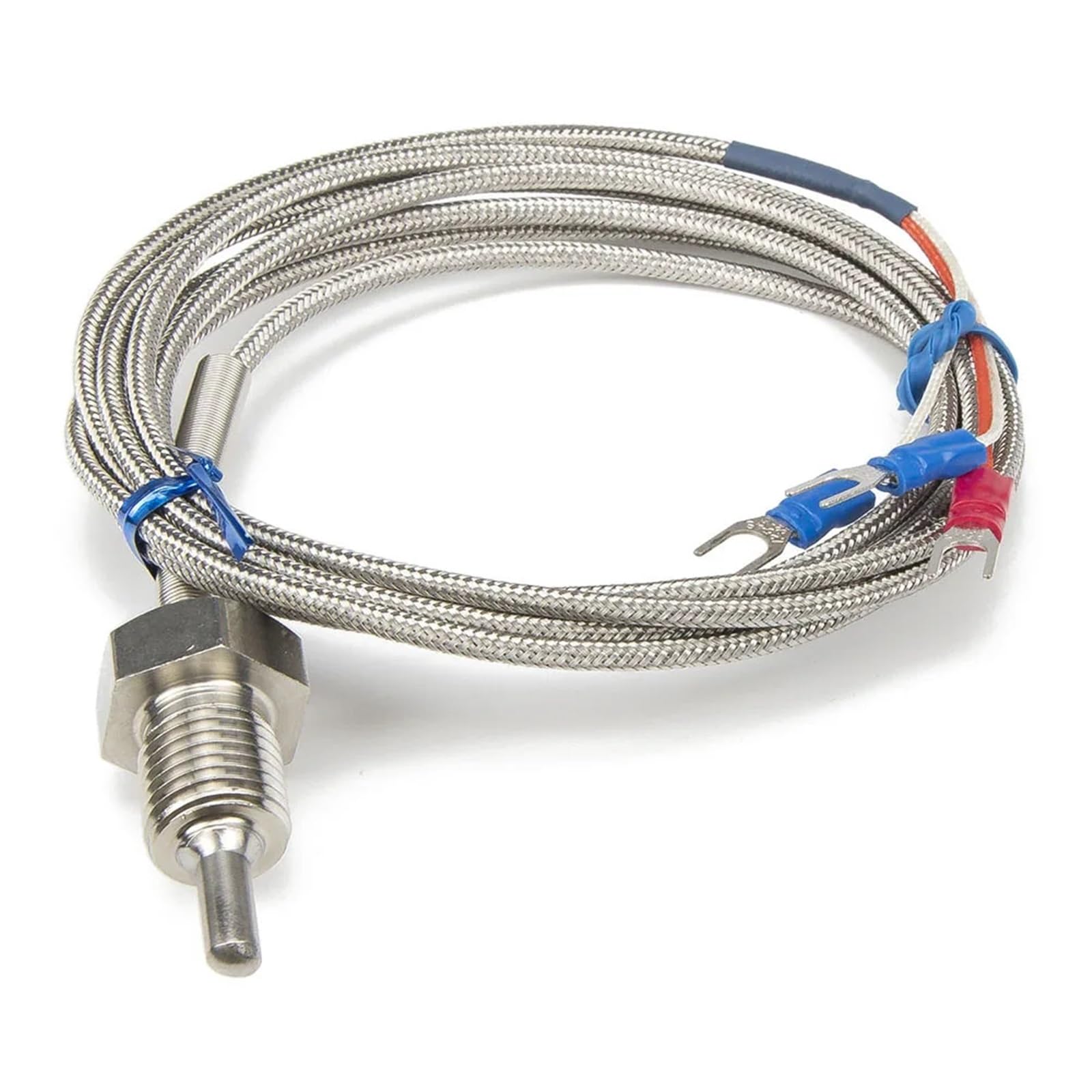 Sensor de temperatura PT100 FTARP09, sonda RTD de 30 mm y cable de 2 metros 4