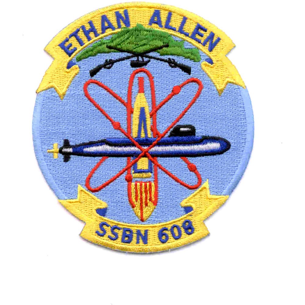 SSBN-608 USS Ethan Allen Patch