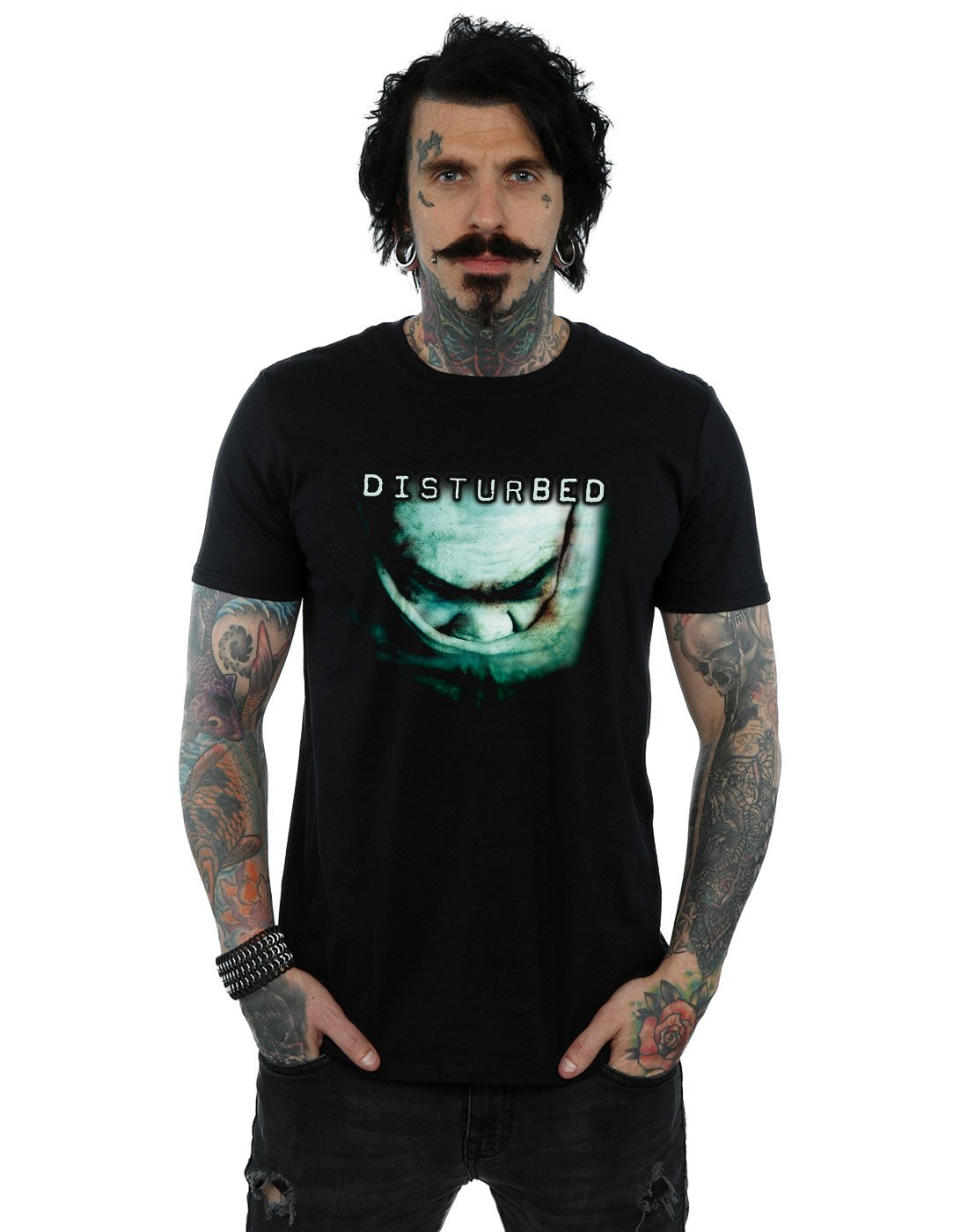 Absolute Cult Men's Black Disturbed The Sickness T-Shirt XXX-Large