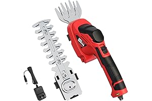 NEU MASTER Cordless Grass Shear & Shrubbery Trimmer: Tame Your Overgrowth with Ease