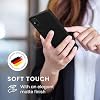 kwmobile Case for Sony Xperia 1 V Case - Soft Cover - Shockproof TPU Material - Wireless Charging - Black