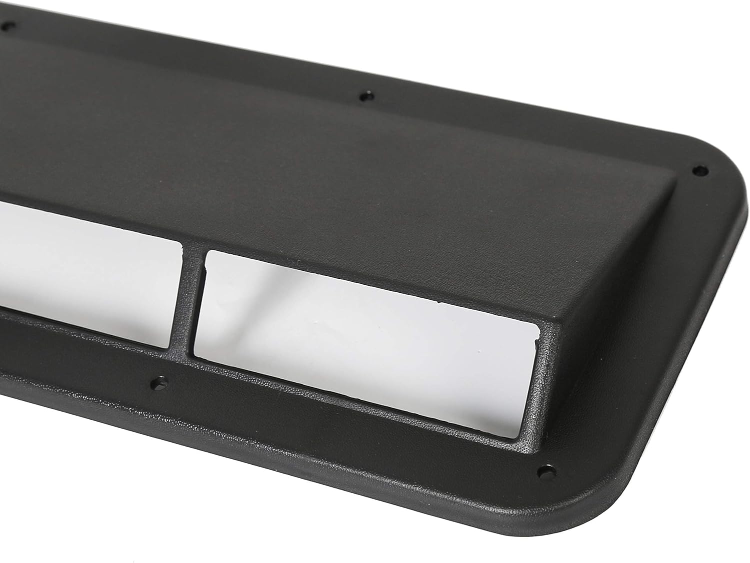 ECOTRIC Cowl Vent Scoop Compatible with 1978-1995 Jeep CJ Wrangler YJ Air Vent Scoop Ram Air Induction Hood Scoop Ram Replacement for 13307.01