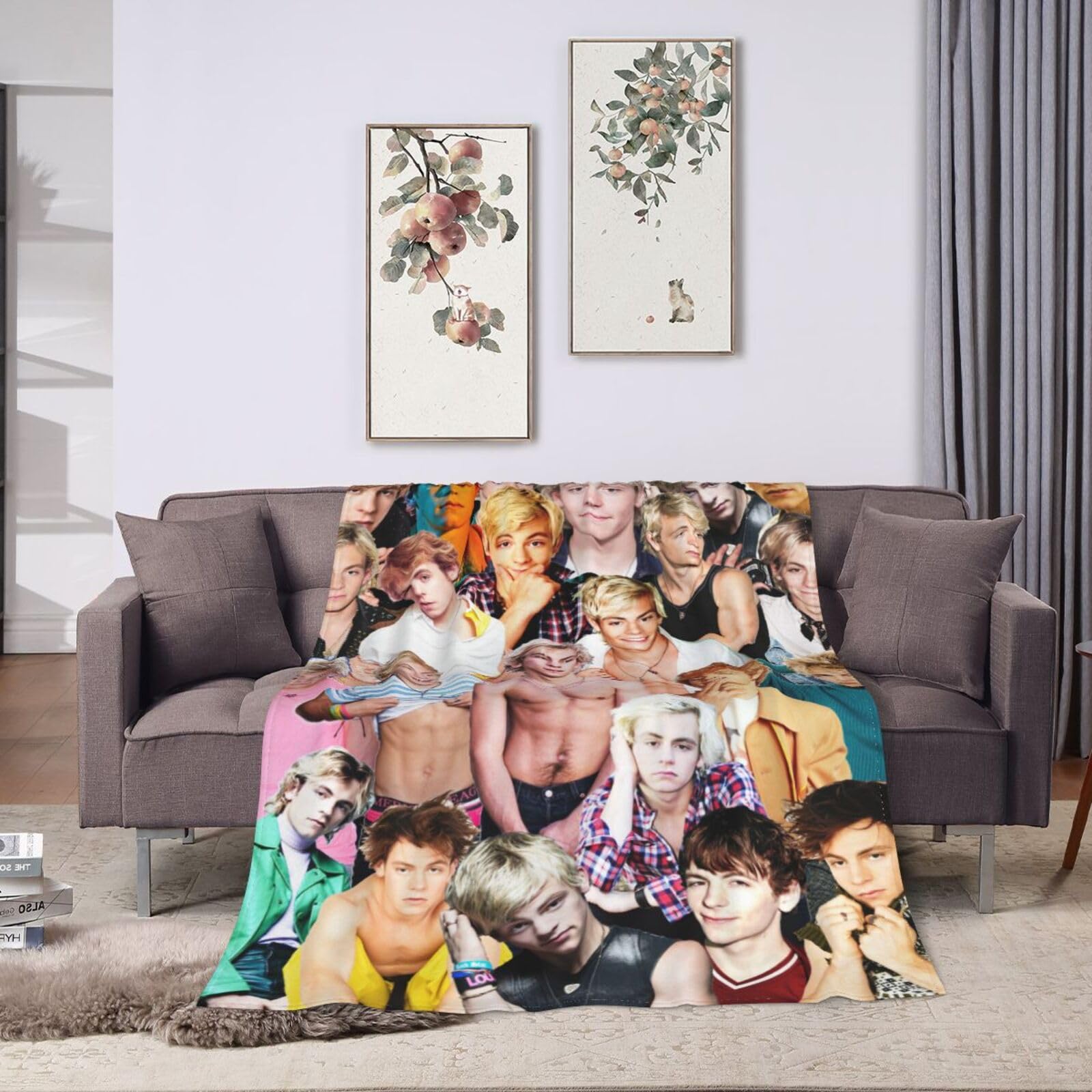 NEXHOME PRO Coperta Morbida In Microfibra Reversibile: 127x152 Cm, Nero, Calda E Accogliente Per Divano, Letto, Picnic, Regalo Con Nastro