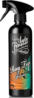 Auto Finesse Rag Top Hood Protector 500ml Designed To Provide Protection Against The Elements, Repel Road Grime And Stop Dirt Getting Ingrained In To The Surface.