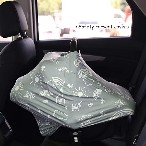Miniatura 6 de Funda para asiento de automóvil, cubierta de cochecito infantil, fundas de asiento de automóvil para bebés, regalos de baby shower para niños y