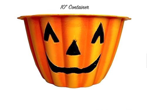 Miniatura 3 de Cesta de regalo de calabaza de Halloween con chocolates, dulces y aperitivos de primera calidad. Regalo para niños, familias y clientes