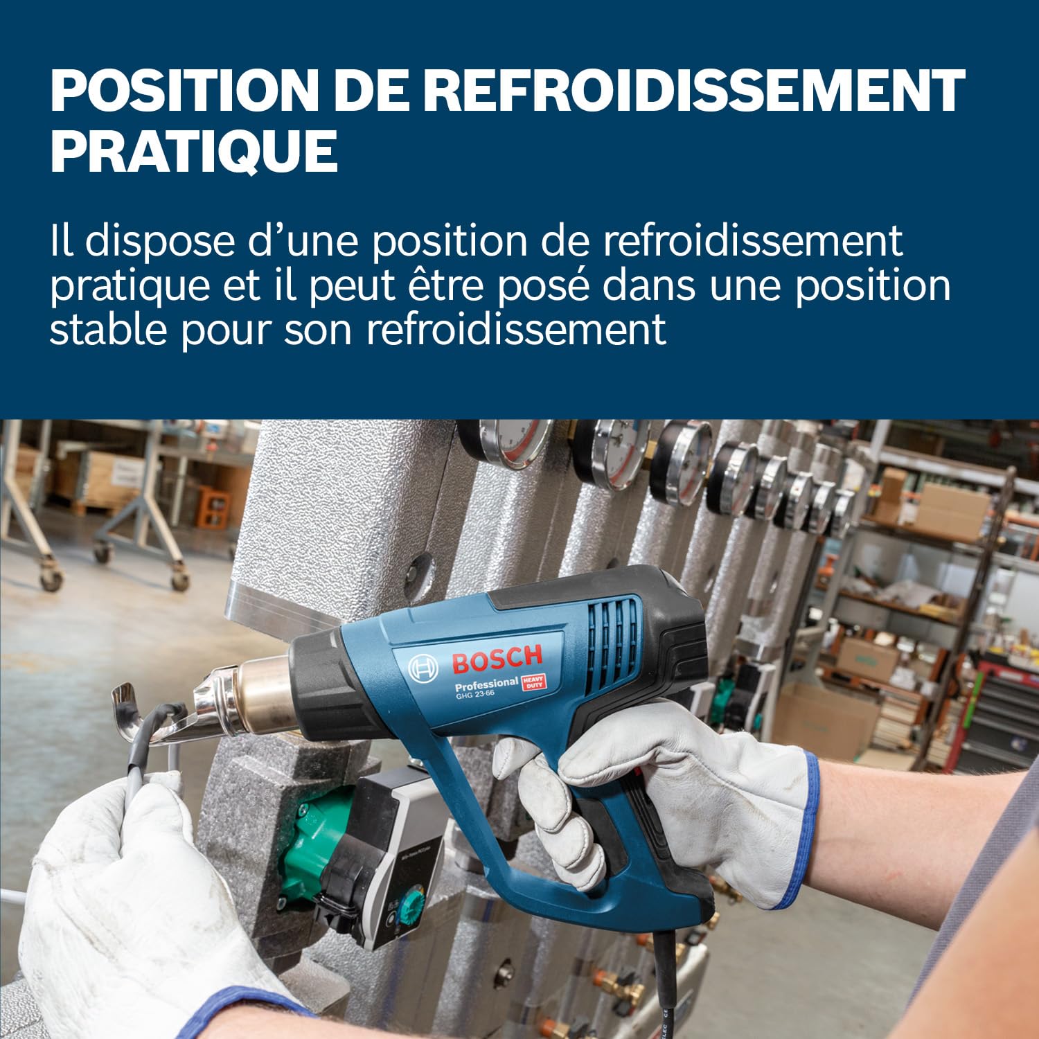Bosch Professional Décapeur thermique GHG 23-66 650°C 4 programmes L-BOXX