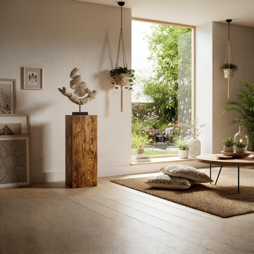 Kave Home Adrien Houten decoratie boomstam LaForma A268M00